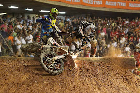 Knight in Armour: David battles in Brazil