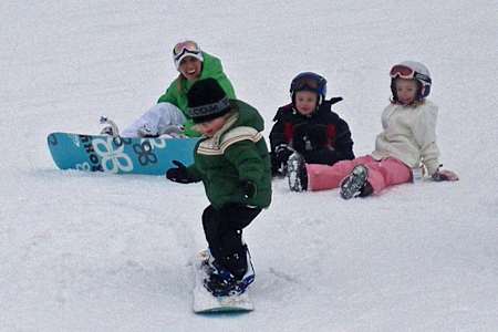 Детский сноубординг