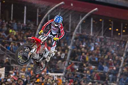 Cole Seely at the Daytona Supercross