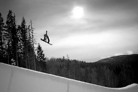 Terje Haakonsen à l'Arctic Challenge 2014