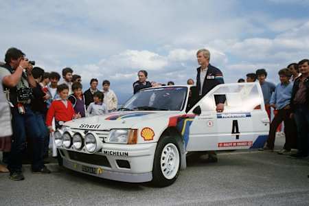 Peugot 205 T16 faisait ses débuts lors du Tour de Corse avec Ari Vatanen