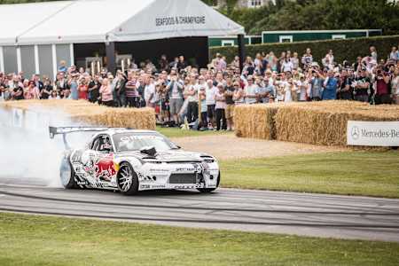 Mad Mike Drifting Goodwood Hill Climb