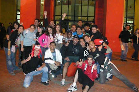 Os competidores do DE4 2005, em São Paulo