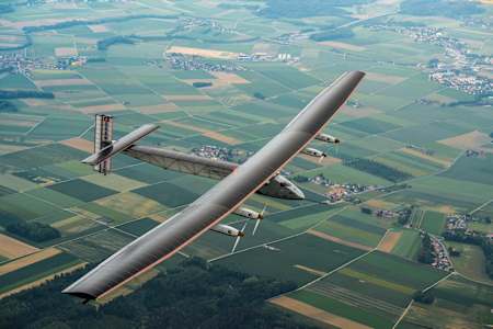 Flying on the power of the sun