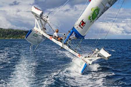 Bei starkem Wind heißt es: Fliegen!