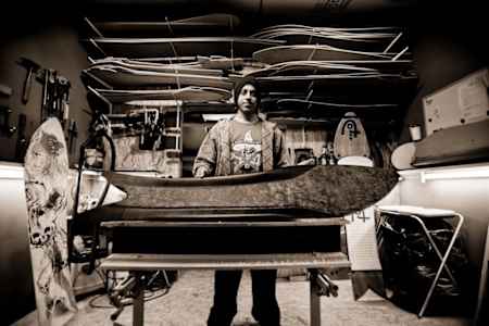 Wolle Nyvelt in der Werkstatt von Äsmo