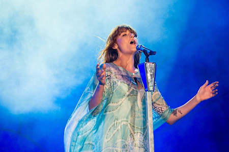 Florence + the Machine at the Rock in Rio Festival in 2013