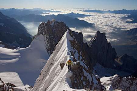Wilde Natur am Südhang des Mont Blanc
