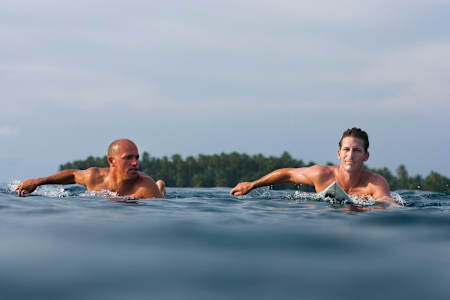 Kelly Slater and Andy Irons