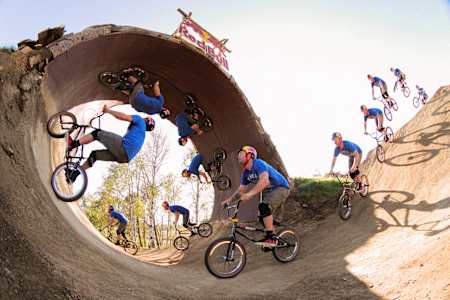 Hucker en el Red Bull Trail Loop