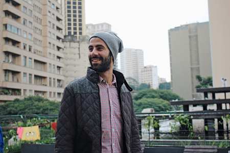 Rodrigo Bendo no Red Bull Station, em São Paulo Rodrigo Bendo no Red Bull Station, em São Paulo