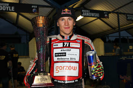 Maciek Janowski wygrał turniej o Grand Prix Łotwy