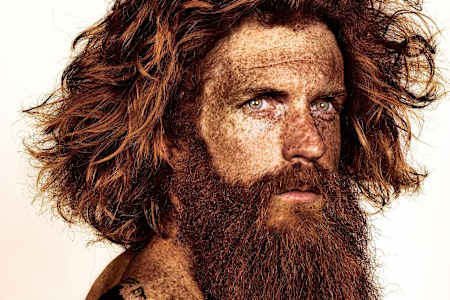 Sean Conway and his massive red beard 