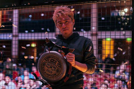 Red Bull Kumite 2015チャンピオンとなったボンちゃん