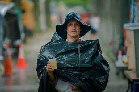 Ashprihanal Aalto ran 3,100miles in a record-breaking 40 days – even in the rain.