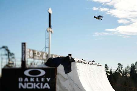 Record du monde battu sur quarterpipe par Terje
