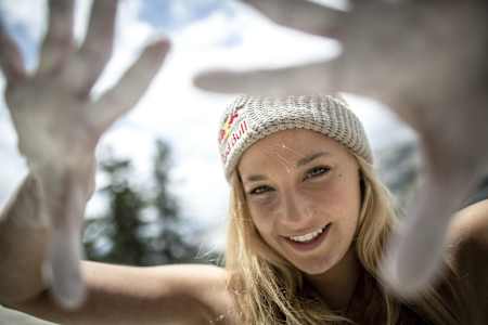 Climbing athlete Sasha DiGiulian