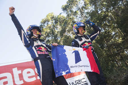 Ogier, Ingrassia and Volkswagen all claimed titles