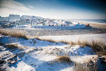 Il tracciato della Enduropale 2012 a Le Touquet, Francia