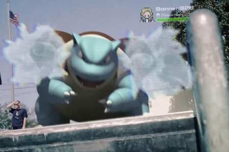 Pokémon Go le jeu vidéo en réalité augmentée de Nintendo.