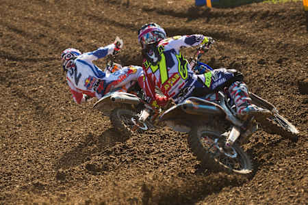Musquin and Barcia battle it out