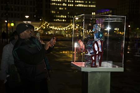 Visitors at Art of Can