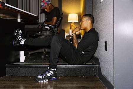 G Herbo in Red Bull Studios LA