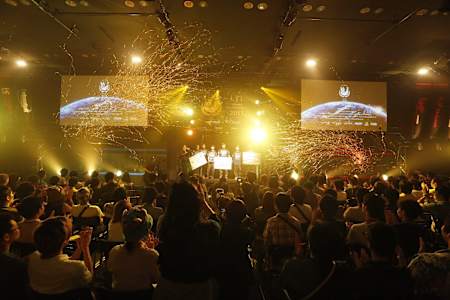 A Japanese eSports event in full swing