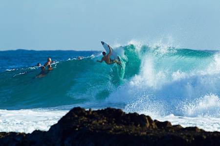 Brent Dorrington slamming home soil sections