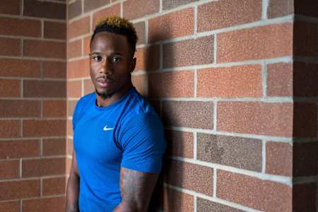 Carlin Isles returns to his hometown of Jackson Township in Akron, Ohio, USA on February 13, 2016.