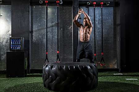 Carlin Isles returns to train in his hometown of Jackson Township in Akron, Ohio, USA on February 13, 2016.