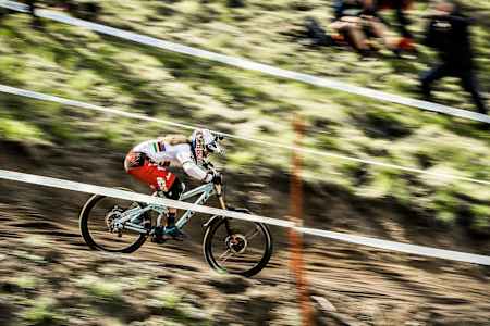 It was business as usual for Rachel Atherton