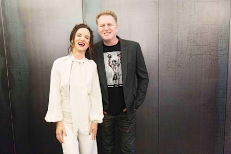 Juliette Lewis and Michael Rapaport at Tribeca Film Festival