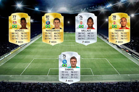 Essa zaga aí promete © EA Sports Essa zaga aí promete © EA Sports