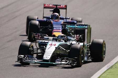 Lewis Hamilton mit Startnummer 44
