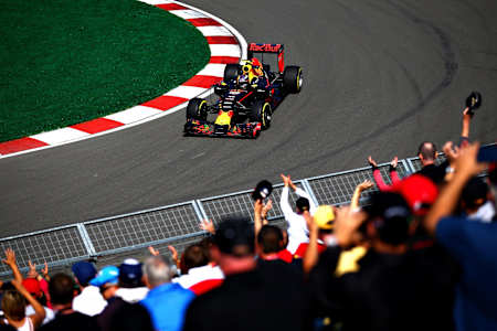 Red Bull Racing Pilot Max Verstappen beim Kanada Grand Prix der F1 2016