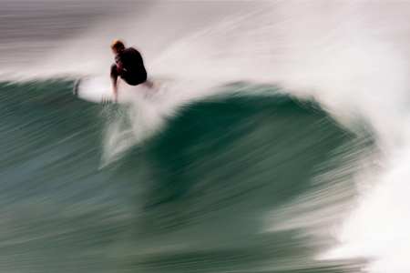 Mick Fanning full speed at J-Bay