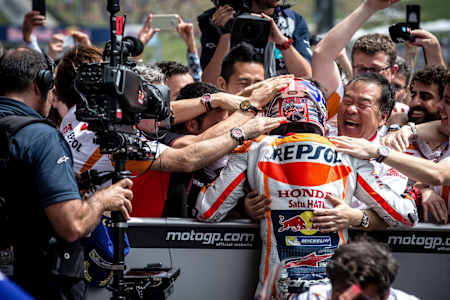 Schnell und klug: Marc Márquez hatte viel zu feier