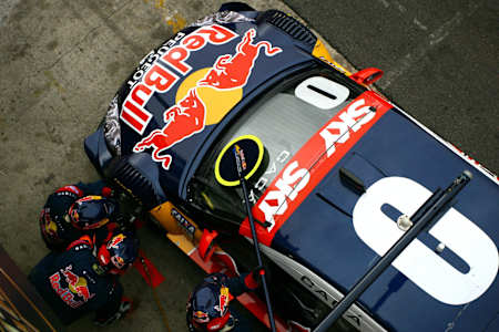 O pirulito, ali no para-brisa