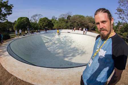 Mario Hermani no Parque Ibirapuera