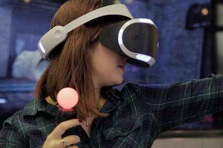 A picture of Playstation VR