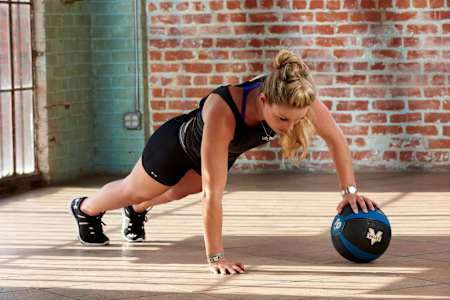 Körperstabilität ist hier gefragt.