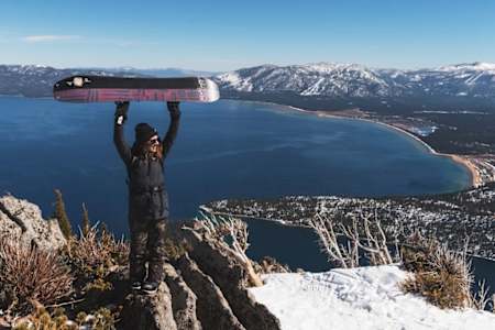 Лианн Пелози с K2 Northern Lite Split