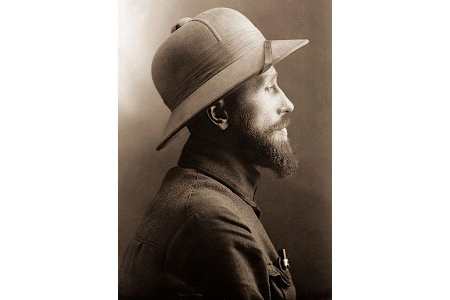 Zdjęcie Kazimierza Nowaka wykonane w Paryżu