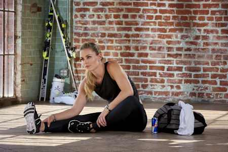 Lindsey Vonn zalicza poranny trening