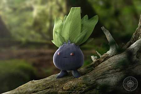Joshua Dunlop imagina el mundo real salvaje de Oddish