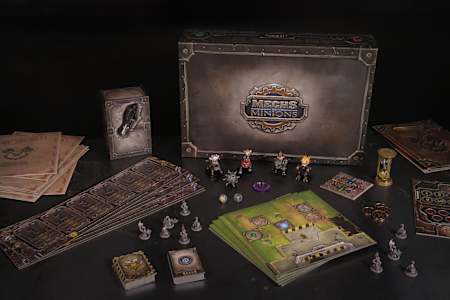 Unboxing the contents of Mechs vs Minions, League of Legends board game