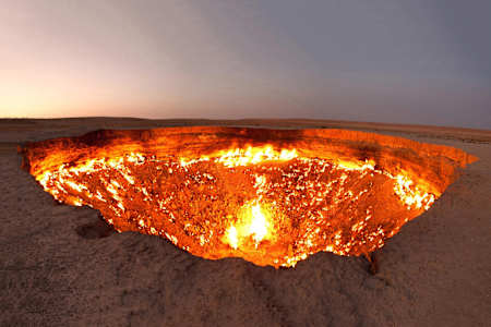 Das „Tor zur Hölle“.