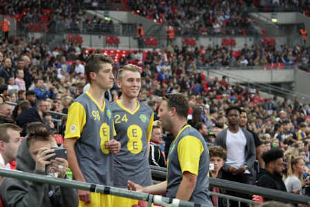 Marius Hjerpseth på Wembley