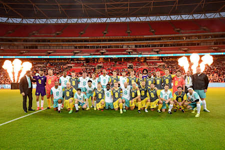 Marius Hjerpseth på Wembley